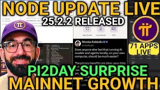 BREAKING: Pi Network Node Update + AI Nodes Teased by Co-Founder
