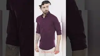 Dennis Lingo Men's Solid Slim Fit Casual Shirt