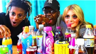 ULTIMATE BLINDFOLD SODA TASTE TEST CHALLENGE!! WHO EVER WINS GETS $...?