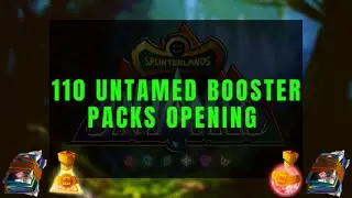 SplinterLands Untamed Booster Packs Opening