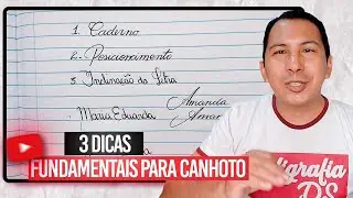 Sabe porquê você tem a letra FEIA? Dicas para CANHOTO.
