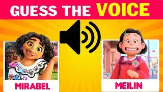 Can You Guess The Voice Of Your Favorite DISNEY? Guess The ENCANTO Voice | Disney Quiz