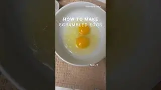 Как приготовить лучшую яичницу-болтунью 🍳✨ #яйца #приготовление #какприготовить