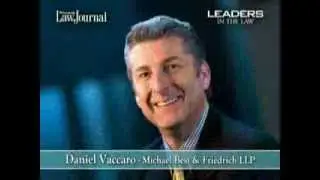 Daniel Vaccaro - 2014 Leaders in the Law