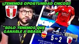 FINAL MINUTES BETWEEN QATAR VS SPAIN AND ZEIN CELEBRATES