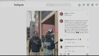 Atlanta influencer giving back to the homeless