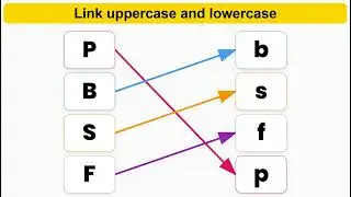 Matching Capital and Small Letters | Matching Capital and Lowercase Letters Game | العاب تعليمية