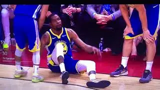 Raptors Crowd Cheers when Kevin Durant Gets Injured...