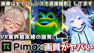 画質最強の最新VR機器が綺麗すぎて目玉取れるって【VRChat：PimaxCrystalLight】