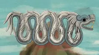 La serpiente emplumada. Leyenda mixteca. (versión en español)
