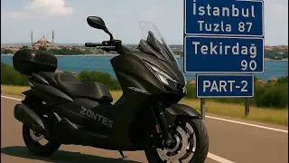 Стамбул-Текердаг Zontes 250 TE Часть 2