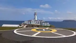 Fanad Head Lighthouse at Cionn Fh&aacute;nada in Contae D&uacute;n na nGall