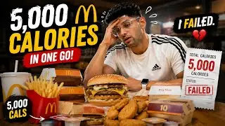 I Ate 5000 Calories of McDonald&rsquo;s in ONE Sitting &mdash; BIGGEST MISTAKE OF MY LIFE! 😞