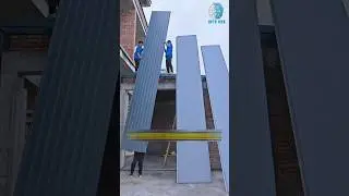 Polyurethane Sandwich Panel &ndash; Lightweight, Strong & Long-Lasting Roofing & Wall Solution #shorts