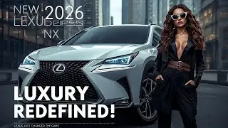 🔥 2026 Lexus NX Pearl White &ndash; Luxury SUV That DOMINATES the Road! | V8X
