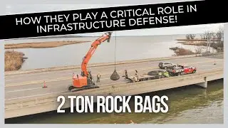 How 2, 4, 8 Ton Rock Bags Are Changing The Erosion Control Game!