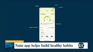 Nutu app helps build healthy habits