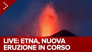 LIVE Etna, in corso nuova attività stromboliana dal cratere Sud-Est: diretta video