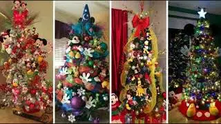 Decoraciones navideñas de Mickey Mause