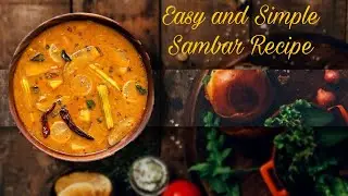 Simple and Easy Sambar Recipe in Malayalam for Beginners #beginnerrecipes #trending #lunchmenu