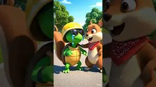 😭🐢🛼 Timmy Racing Gilahri | TurtleOnSkates Fall & Cry 😢 #shorts #viralshorts