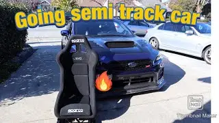 How to install Sparco seats on 2015+ Subaru WRX STI