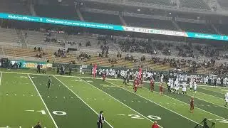 Terrell tigers force another turnover score another 70 yard touchdown with 4 seconds left 35-14 3rd