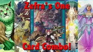 Zefra's 1 Card Zoodiac Combo: Naturia Beast, Baxia, Drident, Beatrice!