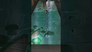 interactive floor systerm of flower effects