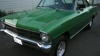 1967 Chevrolet Nova Hardtop - Nice Nice Old School Street Rod Style Chevy II