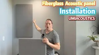 fiberglass acoustic panel  installation