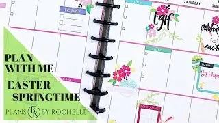 Plan with Me: Easter Springtime | Plans by Rochelle