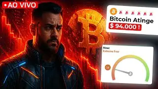 ALERTA M&Aacute;XIMO: BITCOIN TESTA 94K E O MERCADO APERTA O BOT&Atilde;O DO P&Acirc;NICO