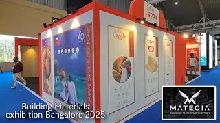 Apple Ply Pre Laminated Plywood | Matecia Building Material Exhibition 2025 Bangalore