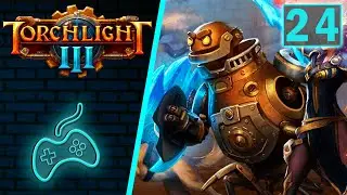 Torchlight 3 - Прохождение. Механоид. Кошмар. Часть 24: Тайный лес. Поля смуты. Каньон. Страж Кронч