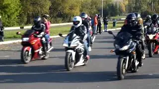 Motorcycles Mototechnics Motorcyclists Autumn