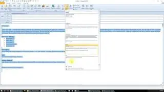 Outlook QuickParts