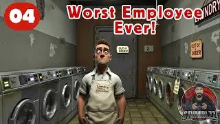 Laundry Store Simulator | My New Employee is a Disaster!