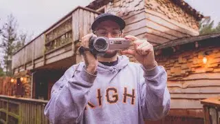 Shooting video with a 90's camcorder // Sony Handycam dcrsr35