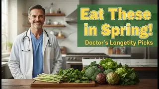 Best Spring Vegetables for Longevity & Gut Health | Doctor-Backed Anti-Aging Foods