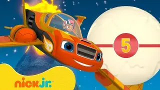Blaze Transforms Into An Ice Cream Rocket Ship! 🚀🍦 w/ AJ | Nick Jr.