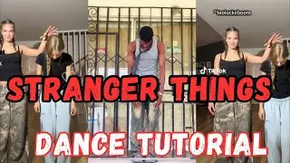 How to dance trending stranger things dance #dancetutorial #strangerthings