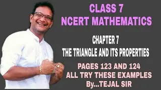 CLASS 7 CHAPTER 6 THE TRIANGLE AND ITS PROPERTIES ( 7-6-V-5 )
