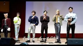 210515 원어스'BLACK MIRROR(블랙미러)'팬사인회 엔딩 질문 타임 ② : (코바코홀 팬사인회/ONEUS FANCAM)
