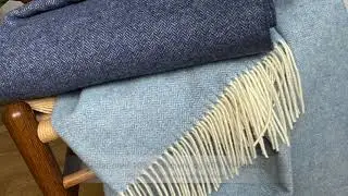Uldplaiden   Deluxe Cashmere
