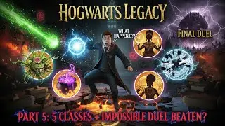 Игровой процесс Hogwarts Legacy &ndash; Травология, Зельеварение и Испытания Мерлина | Часть 5