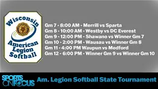 Day 2 | Division 1 American Legion State Softball Tournament