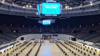 Sentara's clinic at Norfolk Scope Arena is open; team aims to vaccinate thousands each week