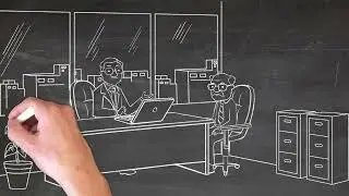 Marketing, office, cartoon free stock video  Free for use & download