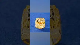 Moissanite Tiger Head Ring